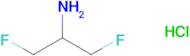 1,3-DIFLUOROPROPAN-2-AMINE HYDROCHLORIDE