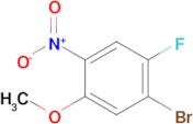 1-BROMO-2-FLUORO-5-METHOXY-4-NITROBENZENE