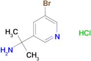 2-(5-BROMOPYRIDIN-3-YL)PROPAN-2-AMINE HCL