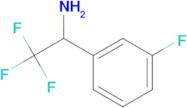 2,2,2-TRIFLUORO-1-(3-FLUOROPHENYL)ETHANAMINE