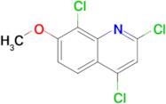 2,4,8-TRICHLORO-7-METHOXYQUINOLINE