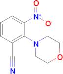 2-MORPHOLINO-3-NITROBENZONITRILE