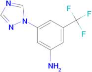 3-(1H-1,2,4-TRIAZOL-1-YL)-5-(TRIFLUOROMETHYL)ANILINE