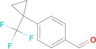 4-(1-(Trifluoromethyl)cyclopropyl)benzaldehyde