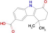 4,4-DIMETHYL-1-OXO-2,3,4,9-TETRAHYDRO-1H-CARBAZOLE-6-CARBOXYLIC ACID