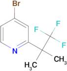 4-BROMO-2-(1,1,1-TRIFLUORO-2-METHYLPROPAN-2-YL)PYRIDINE