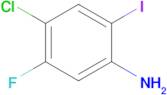 4-CHLORO-5-FLUORO-2-IODOANILINE