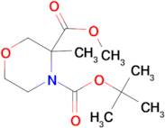 4-TERT-BUTYL 3-METHYL 3-METHYLMORPHOLINE-3,4-DICARBOXYLATE