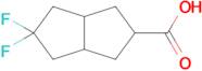 5,5-DIFLUOROOCTAHYDROPENTALENE-2-CARBOXYLIC ACID