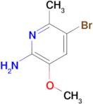 5-BROMO-3-METHOXY-6-METHYLPYRIDIN-2-AMINE