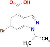 6-BROMO-1-ISOPROPYL-1H-INDAZOLE-4-CARBOXYLIC ACID