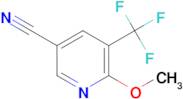 6-METHOXY-5-(TRIFLUOROMETHYL)NICOTINONITRILE