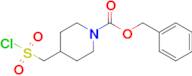 BENZYL 4-((CHLOROSULFONYL)METHYL)PIPERIDINE-1-CARBOXYLATE