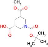 CIS-1-(TERT-BUTOXYCARBONYL)-5-(METHOXYCARBONYL)PIPERIDINE-3-CARBOXYLIC ACID