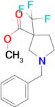 METHYL 1-BENZYL-3-(TRIFLUOROMETHYL)PYRROLIDINE-3-CARBOXYLATE