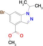 METHYL 6-BROMO-1-ISOPROPYL-1H-INDAZOLE-4-CARBOXYLATE