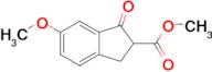 METHYL 6-METHOXY-1-OXO-2,3-DIHYDRO-1H-INDENE-2-CARBOXYLATE