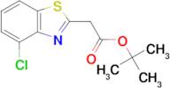 TERT-BUTYL 2-(4-CHLOROBENZO[D]THIAZOL-2-YL)ACETATE