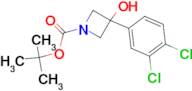 TERT-BUTYL 3-(3,4-DICHLOROPHENYL)-3-HYDROXYAZETIDINE-1-CARBOXYLATE