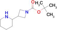 TERT-BUTYL 3-(PIPERIDIN-2-YL)AZETIDINE-1-CARBOXYLATE