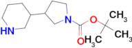 TERT-BUTYL 3-(PIPERIDIN-3-YL)PYRROLIDINE-1-CARBOXYLATE