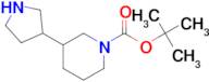 TERT-BUTYL 3-(PYRROLIDIN-3-YL)PIPERIDINE-1-CARBOXYLATE