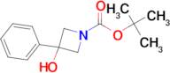 TERT-BUTYL 3-HYDROXY-3-PHENYLAZETIDINE-1-CARBOXYLATE