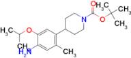 TERT-BUTYL 4-(4-AMINO-5-ISOPROPOXY-2-METHYLPHENYL)PIPERIDINE-1-CARBOXYLATE