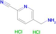 5-(AMINOMETHYL)PICOLINONITRILE 2HCL