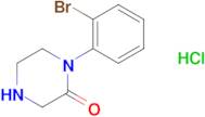 1-(2-BROMOPHENYL) PIPERAZIN-2-ONE HYDROCHLORIDE