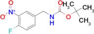 TERT-BUTYL 4-FLUORO-3-NITROBENZYLCARBAMATE