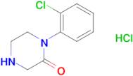 1-(2-CHLOROPHENYL)PIPERAZIN-2-ONE HCL