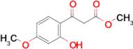 METHYL 3-(2-HYDROXY-4-METHOXYPHENYL)-3-OXOPROPANOATE