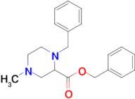 BENZYL 1-BENZYL-4-METHYLPIPERAZINE-2-CARBOXYLATE