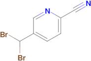 5-(DIBROMOMETHYL)PYRIDINE-2-CARBONITRILE
