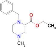 ETHYL 1-BENZYL-4-METHYLPIPERAZINE-2-CARBOXYLATE