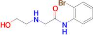 2-(2-HYDROXYETHYLAMINO)-N-(2-BROMOPHENYL)ACETAMIDE