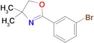 2-(3-BROMOPHENYL)-4,5-DIHYDRO-4,4-DIMETHYLOXAZOLE