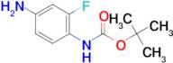 TERT-BUTYL 4-AMINO-2-FLUOROPHENYLCARBAMATE