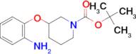 TERT-BUTYL 3-(2-AMINOPHENOXY)PIPERIDINE-1-CARBOXYLATE