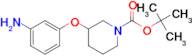 TERT-BUTYL 3-(3-AMINOPHENOXY)PIPERIDINE-1-CARBOXYLATE