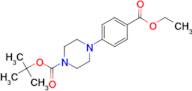 TERT-BUTYL 4-(4-(ETHOXYCARBONYL)PHENYL)PIPERAZINE-1-CARBOXYLATE