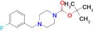 TERT-BUTYL 4-(3-FLUOROBENZYL)PIPERAZINE-1-CARBOXYLATE