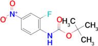 TERT-BUTYL 2-FLUORO-4-NITROPHENYLCARBAMATE