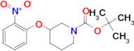 TERT-BUTYL 3-(2-NITROPHENOXY)PIPERIDINE-1-CARBOXYLATE