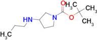 TERT-BUTYL 3-(PROPYLAMINO)PYRROLIDINE-1-CARBOXYLATE