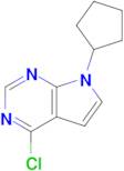 4-Chloro-7-cyclopentyl-7H-pyrrolo[2,3-d]pyrimidine