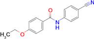 N-(4-CYANOPHENYL)-4-ETHOXYBENZAMIDE