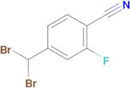 4-(DIBROMOMETHYL)-2-FLUOROBENZONITRILE