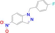 1-(4-FLUOROBENZYL)-5-NITRO-1H-INDAZOLE